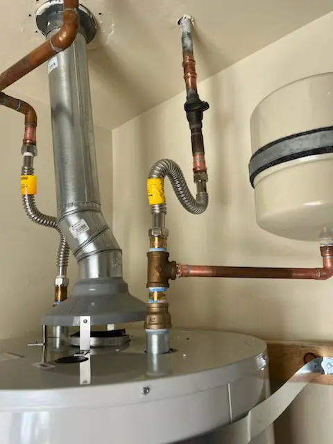Water heater installation and plumbing repair in Forestville